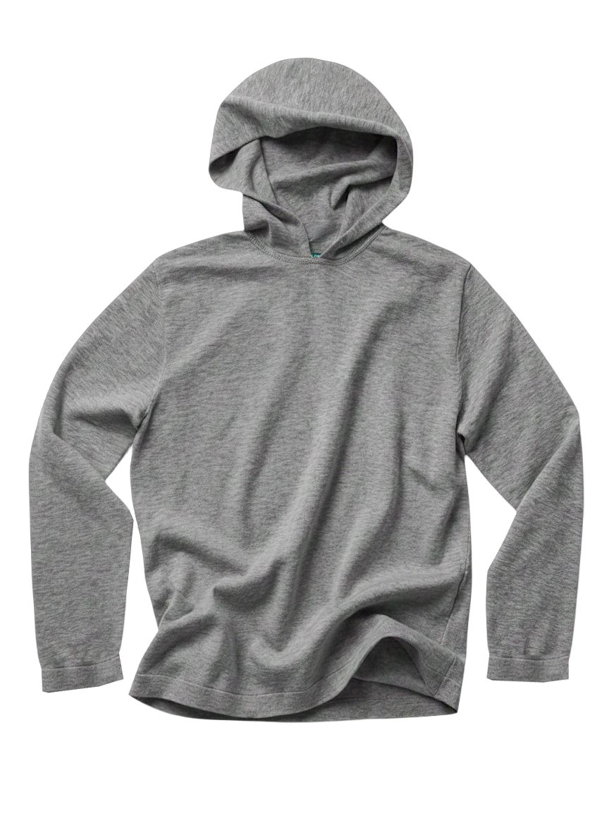 Hooded Sweater - Light Grey